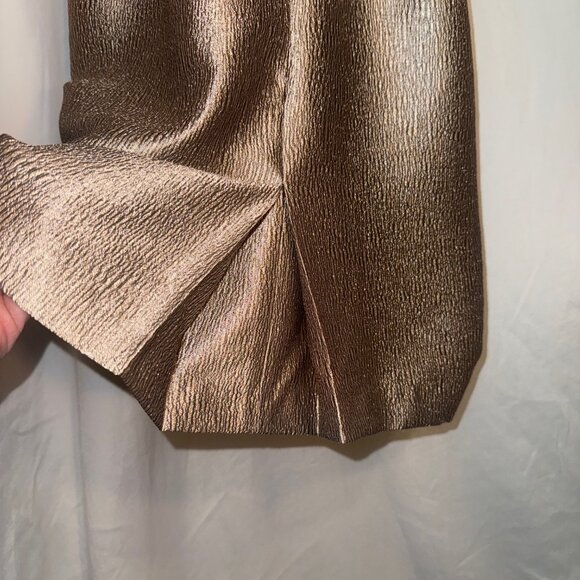 Vera Wang Lavender Label Gold Dress Size 10 NWT - Picture 7 of 15